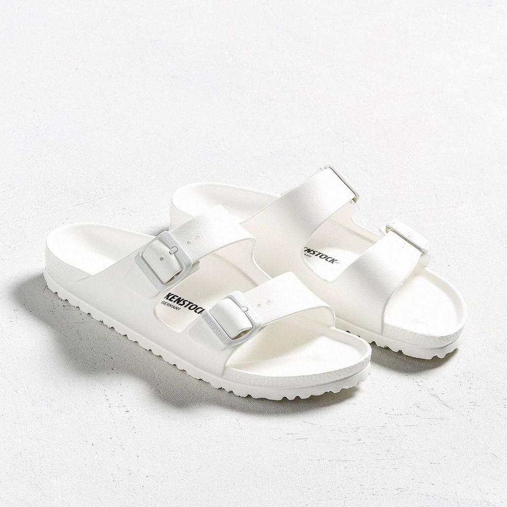 COPY - WHITE RUBBER BIRKENSTOCKS---NEW IN BOX SIZ…